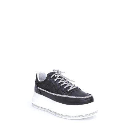 Women's sneaker / eco leather / 71009/black