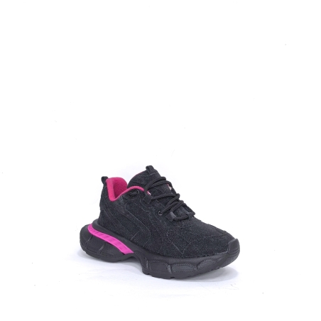 Women's sneakers / textile /752/black