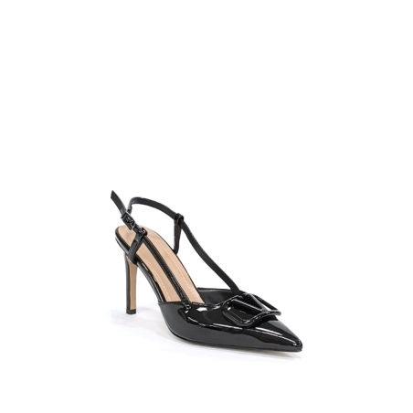 Дамски елегантни обувки /еко кожа / 7845/черно