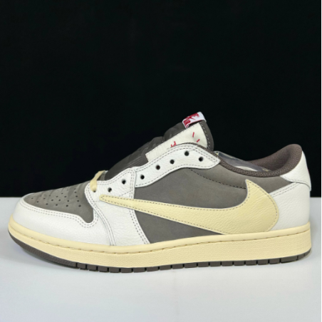  Jordan 1 Retro Low OG SP Travis Scott Reverse Mocha