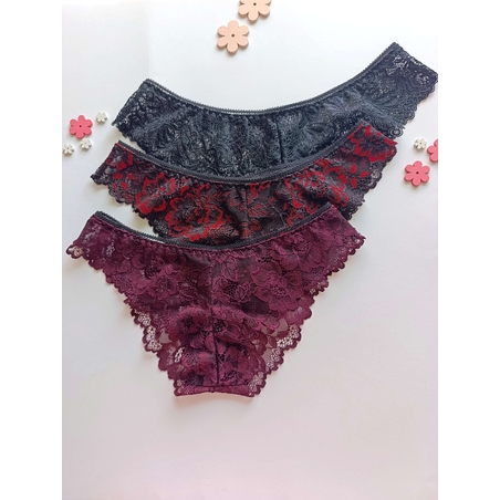 Пакет дантелени бразилиани Цветни мечти