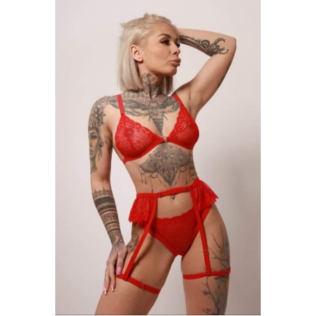 Дантелен комплект Red Valentine