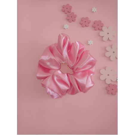 Сатенено скрънчи Pink