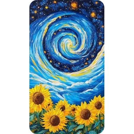 Нощ над слънчогледите