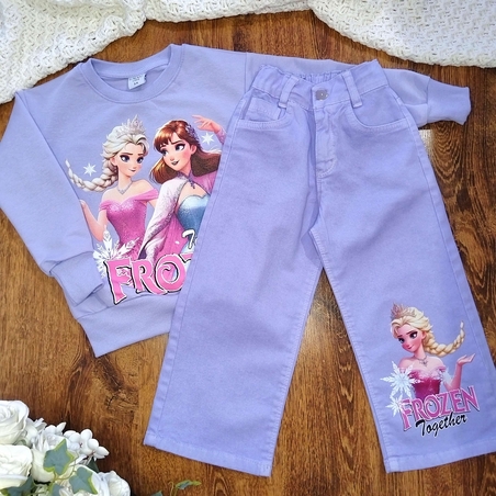 Комплект Елза с дънки