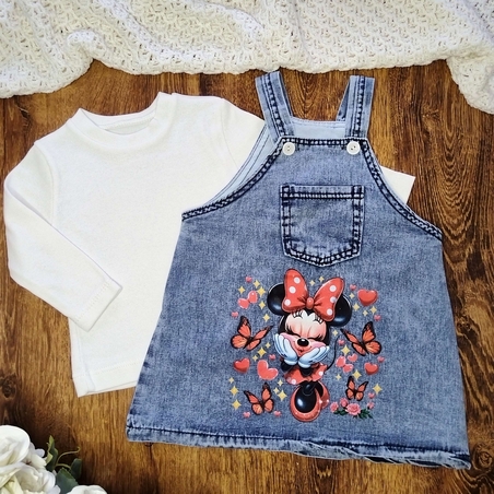 Дънков сукман и блуза