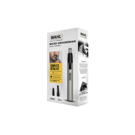 Тример за вежди, нос и уши Wahl Micro Groomsman® 2 in 1