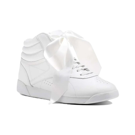 REEBOK Freestyle  HI SATIN BOW