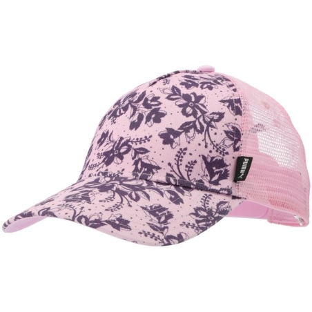PUMA ACADEMY AOP TRUCKER CAP PEARL PINK
