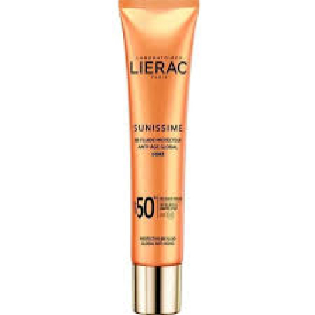 Слънцезащитен ВВ флуид за лице SPF50 Lierac Sunissime BB Fluid Protection Face