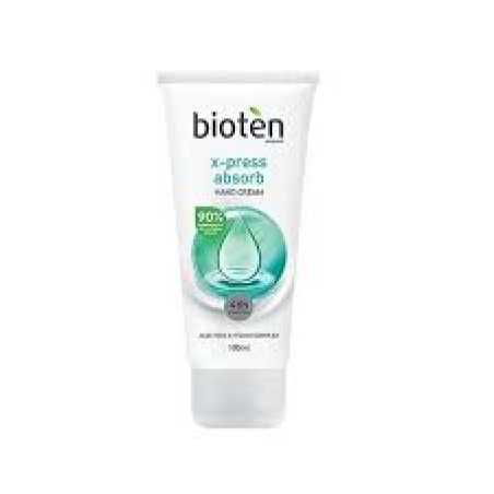 Bioten Xpress Absorb Лек, немазен крем за ръце с алое вера и витаминен комплекс