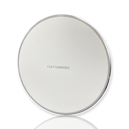 БЕЗЖИЧНО ЗАРЯДНО 15W БЯЛ