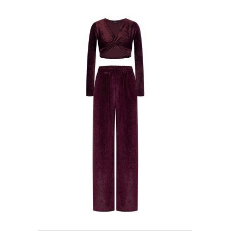 Комплект BURGUNDY кадифе