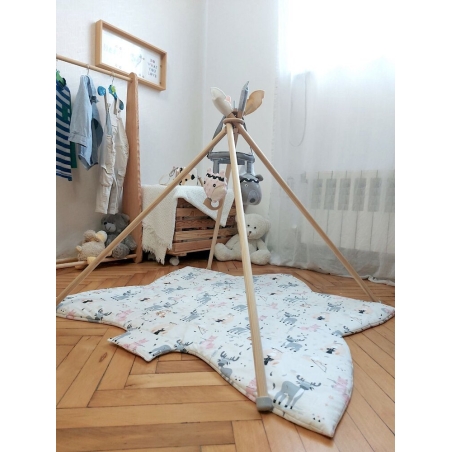 Активна гимнастика Tee pee индианци в розово