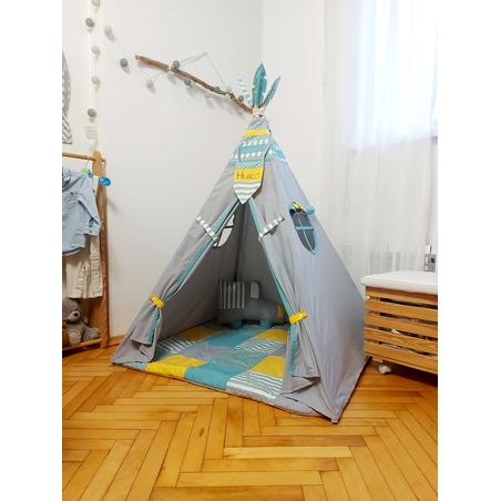 Детска палатка Тее Рее стандарт ленти мента