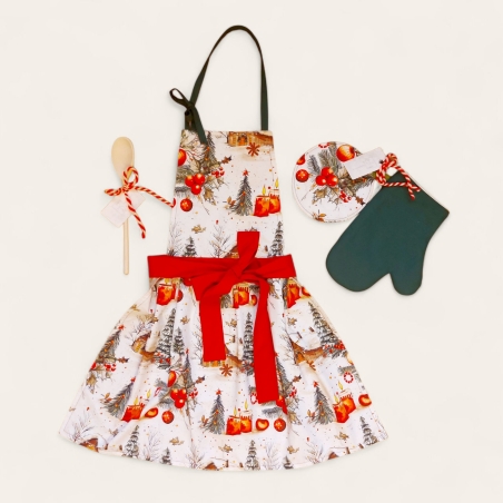 Комплект винтидж престилка с ръкохватки 2