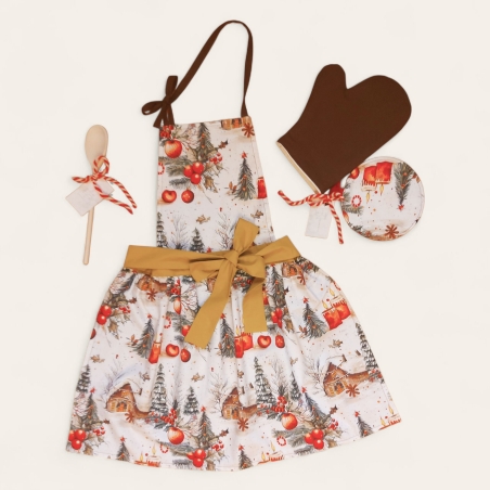 Комплект винтидж престилка с ръкохватки 1