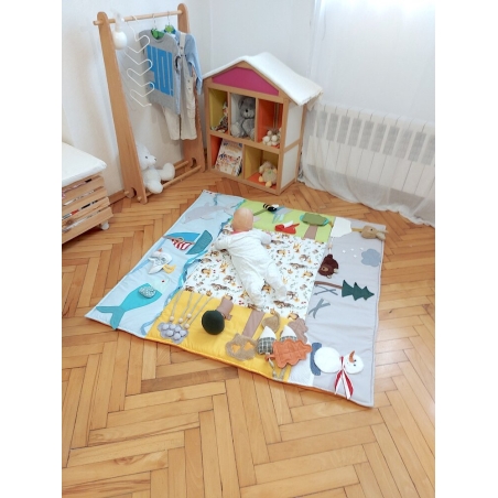 Активно килимче за бебе 120х120см. 1