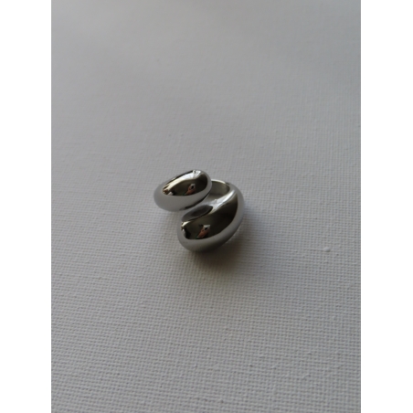 CHUNKY SILVER RING