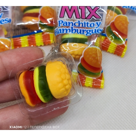 Бонбон Желиран хамбургер/ хот дог