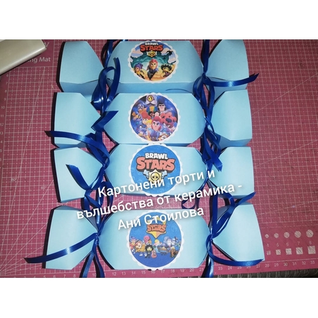 Картонен бонбон Brawl Stars