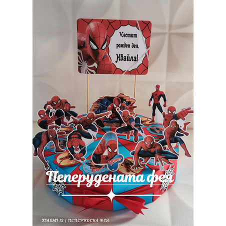 Картонена торта  СПАЙДЪРМЕН  10 / Spiderman 10