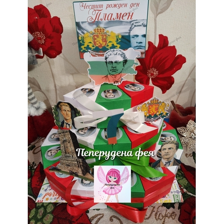 Картонена торта Васил Левски