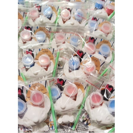 Керамичен комплект за оцветяване- 1бр.фигурка 