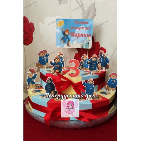 Картонена торта ПАДИНГТЪН 1 / Paddington 1