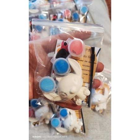 Керамичен комплект за оцветяване - 1бр. фигурка