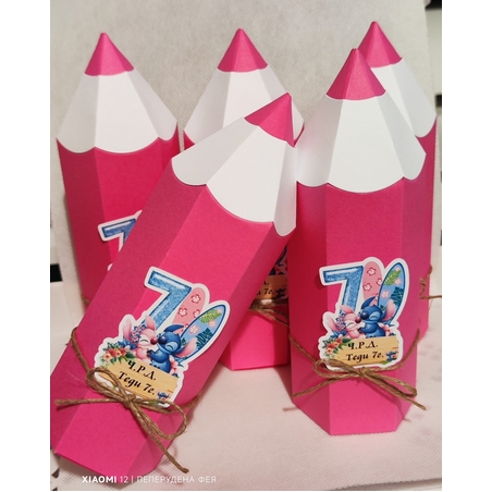 Картонен молив Стич / тематичен/