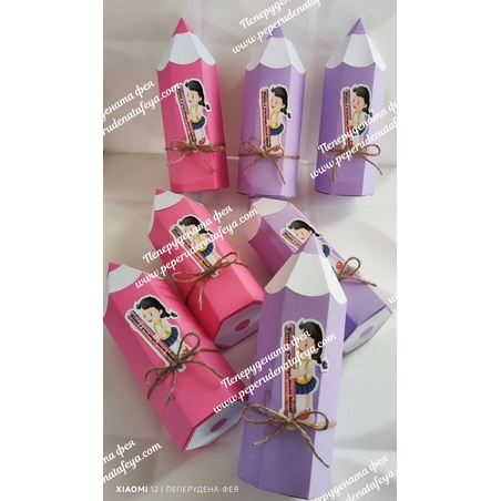 Картонен молив  с Момиченце (5)