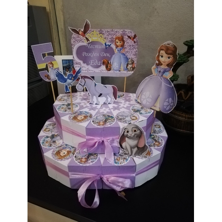 Картонена торта ПРИНЦЕСА СОФИA  / Princes Sofia
