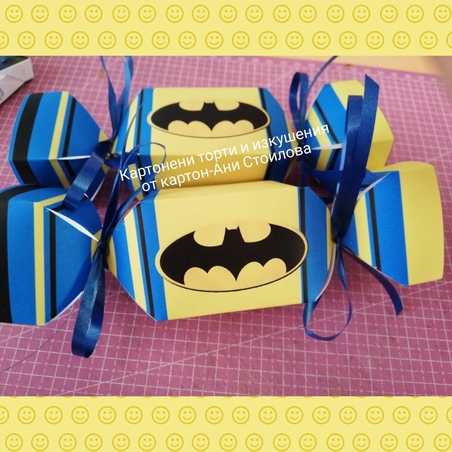 Картонен бонбон Батман / Batman