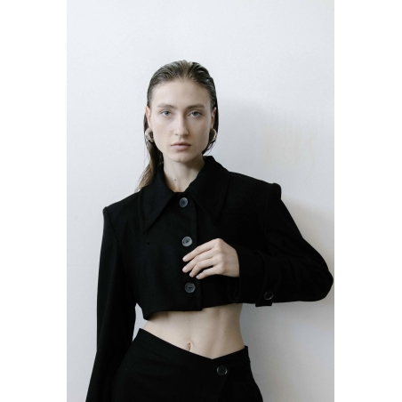 TRIANGLE BLACK JACKET