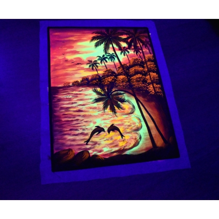 Hanmade UV LED Painting 