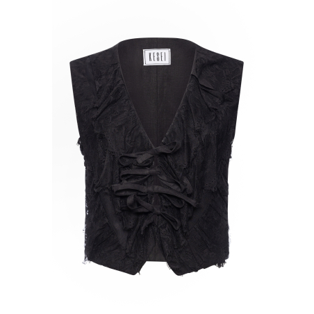 CLEO Linen Vest