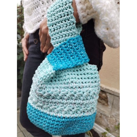 Дигитален продукт-Как да изплетем модерна Японска дамска чанта-възел