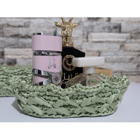 Плетен панер на една кука -Луксозен дизайн