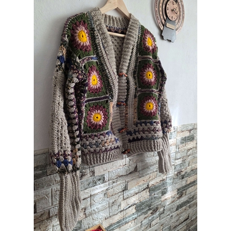 Hand Knitted Cardigan 