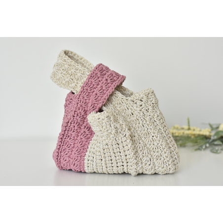 Ръчно Изплетена Чанта тип Японски Възел-Уникален Дизайн на Една Кука