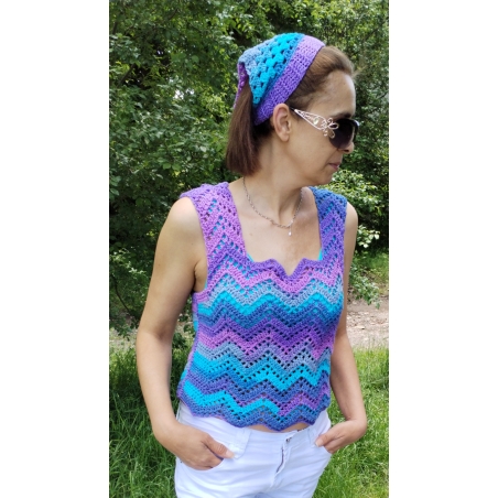 Дигитален продукт-Плетен топ 