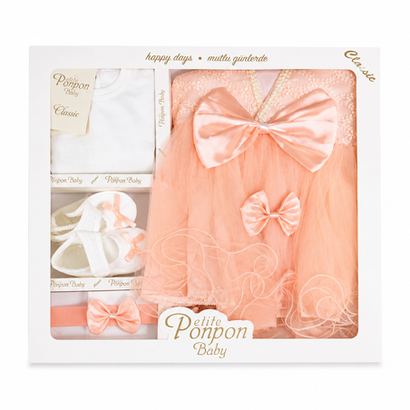 Луксозен комплект за изписване на момиче Petite Ponpon Baby