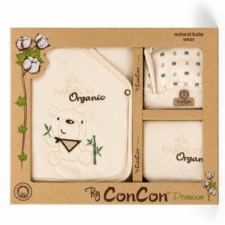 Бебешки комплект ConCon Premium Organic 5 части