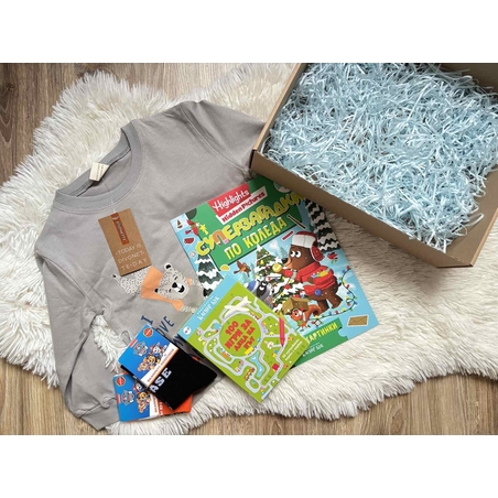 Коледна подаръчна кутия за момче 3–6 год.