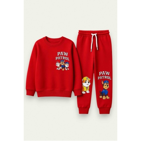 Детски комплект за момче „Paw Patrol“ – червен