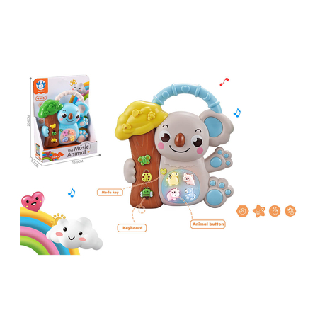 Бебешка музикална играчка Коала