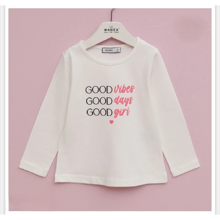 Блуза с дълъг ръкав ''Good vibes''