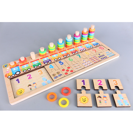 Дървена занимателна игра