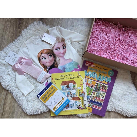 Коледна подаръчна кутия за момиче 3–6 г.